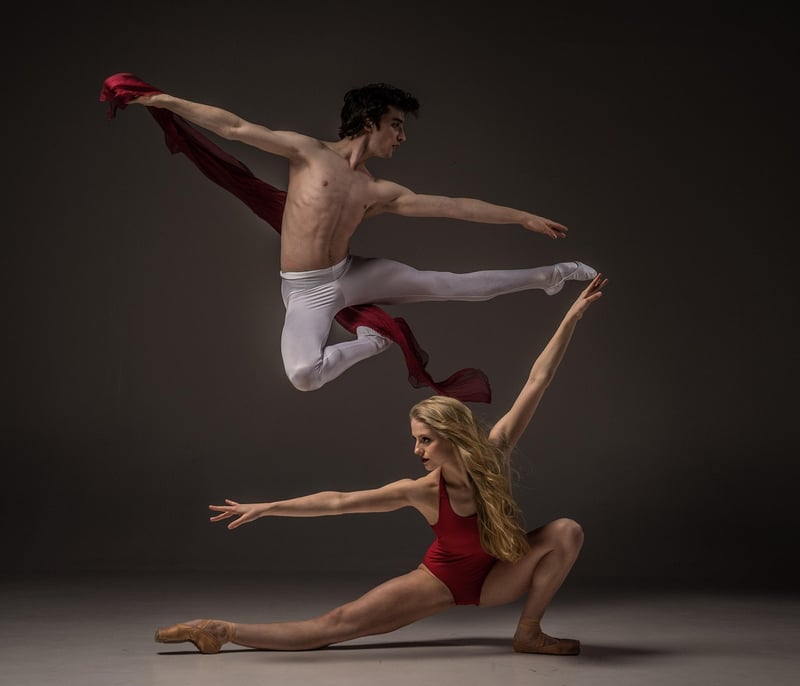 Red dancers